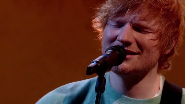 Ed Sheeran - Eyes Closed (Live on The Jonathan Ross Show) hq720