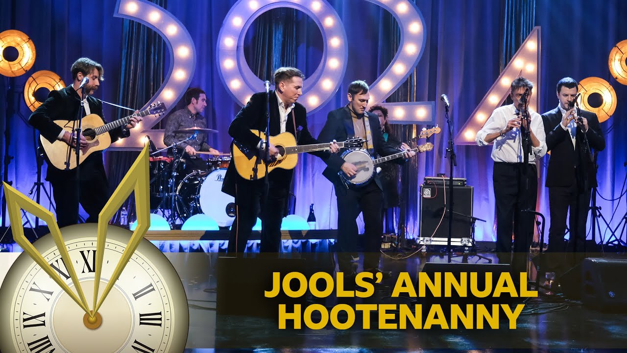 The Mary Wallopers with Spider Stacy – Streams of Whiskey (Jools’ Annual Hootenanny)