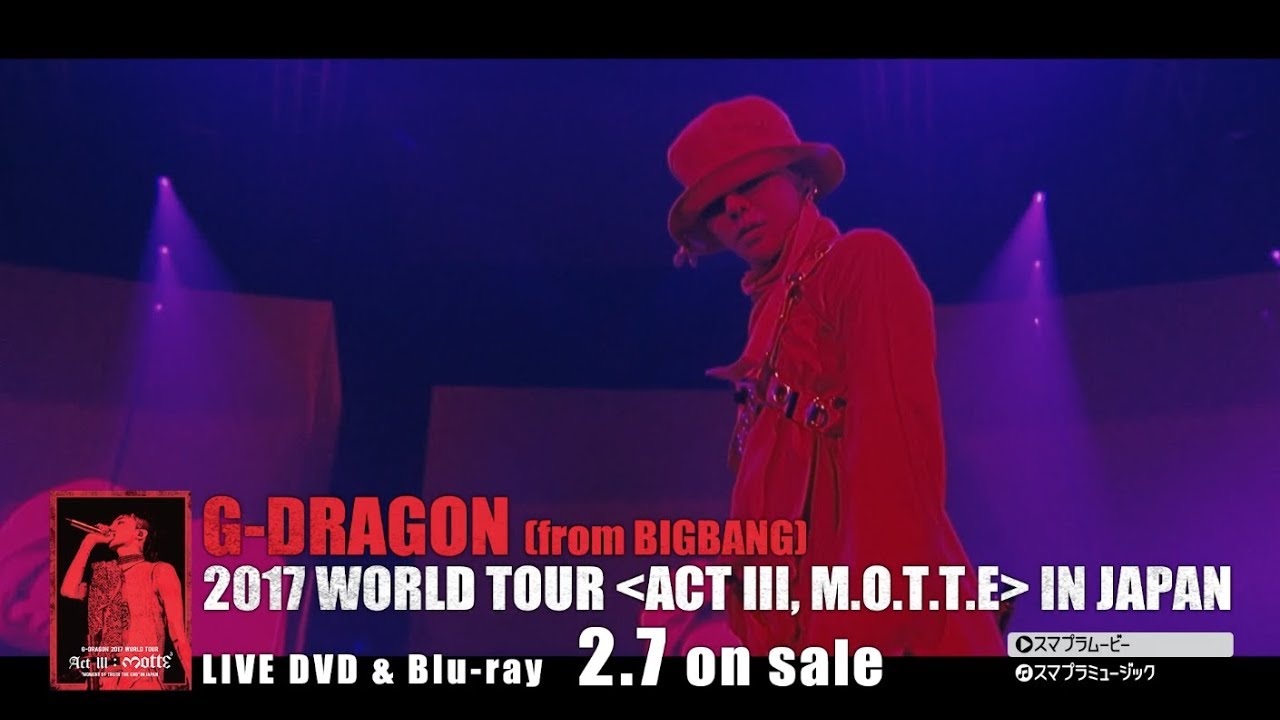 G-DRAGON – CRAYON (2017 WORLD TOUR [ACT Ⅲ, M.O.T.T.E] IN JAPAN)