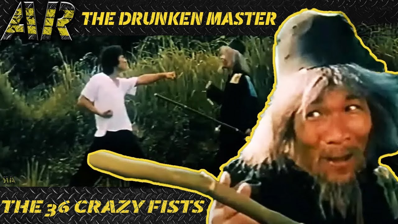 THE DRUNKEN MASTER | MARTIAL ARTS FIGHT SCENE | The 36 Crazy Fists (1977)