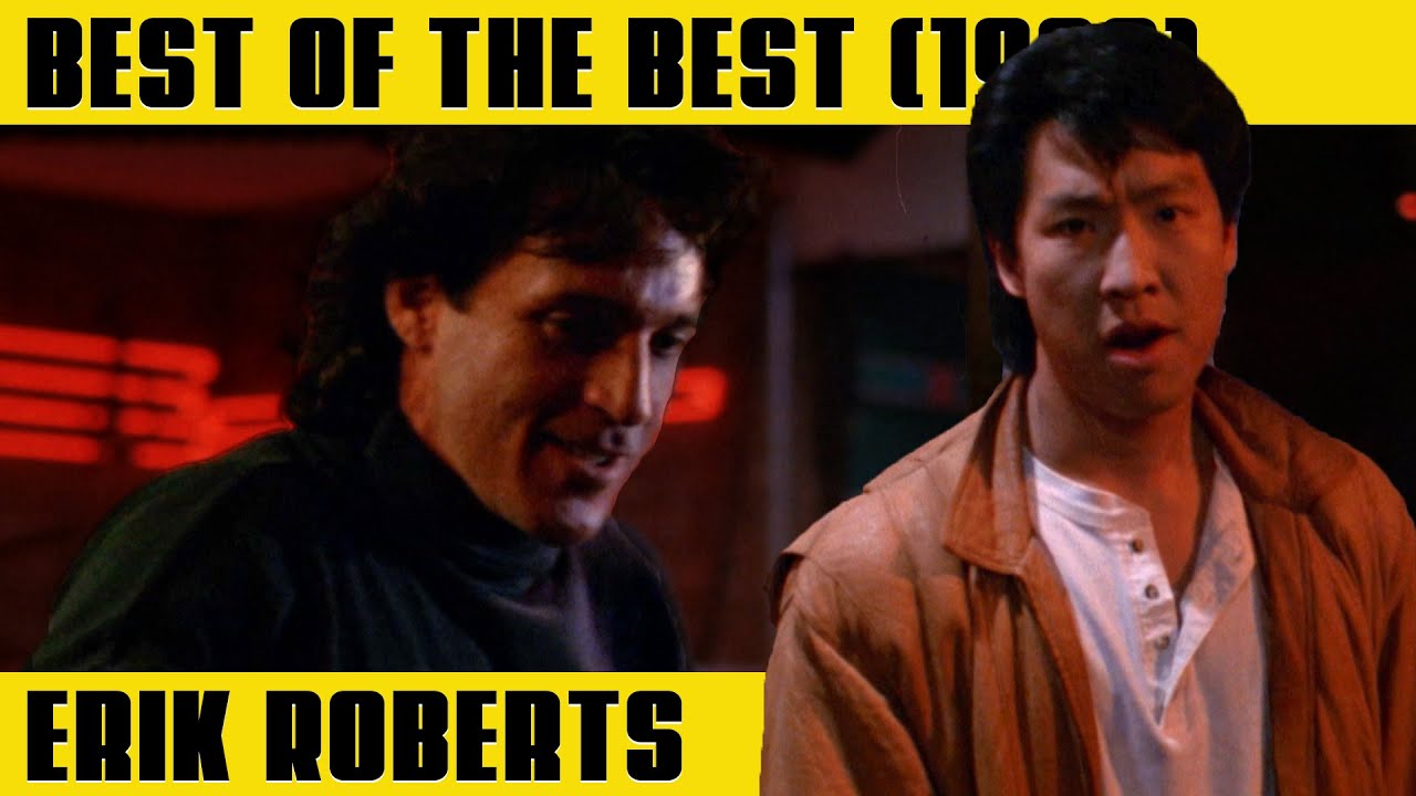 ERIK ROBERTS Tae Kwon Do team Bar Fight | BEST OF THE BEST (1989)