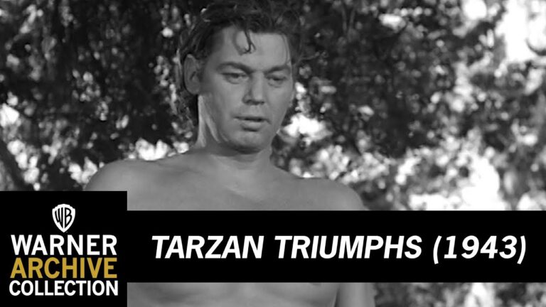 Tarzan Triumphs Movie Scene | Tarzan Feeds Nazi To Lion | Warner Bros. Classics hq720