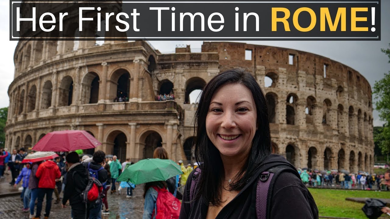 Her First Time in EUROPE (Rome) 17 hq720 1057