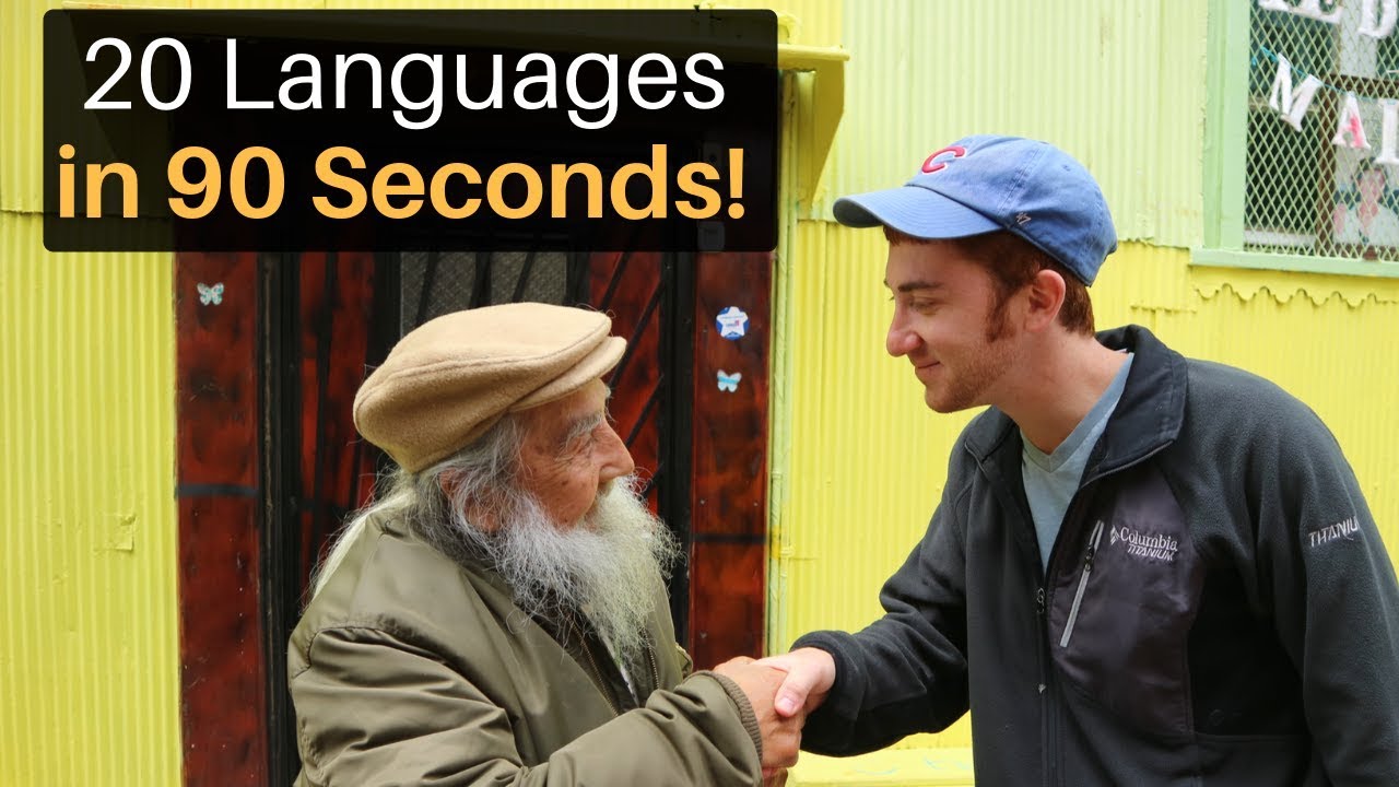 Speaking 20 Languages in 90 Seconds! 27 hq720 1195