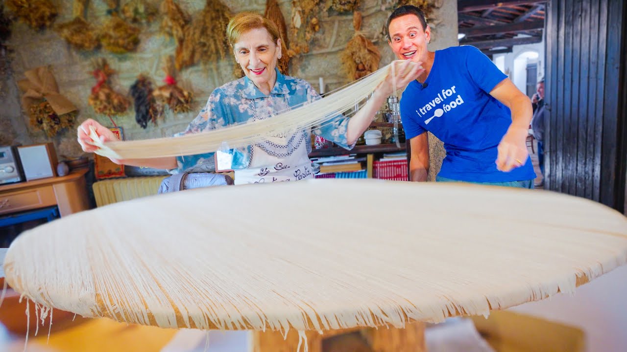 I Ate The World's Rarest Pasta!! (Only 3 Can People Make It) 26 hq720 143