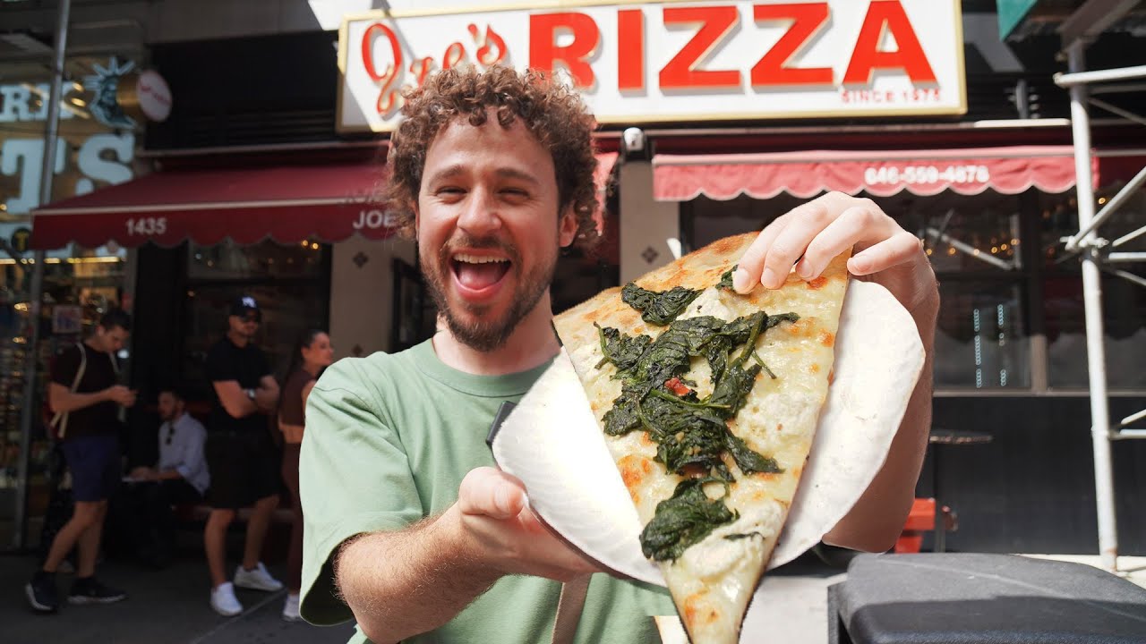 La gente se forma HORAS por esta pizza: ¿vale la pena? | Joe’s Pizza NY 12 hq720 1553