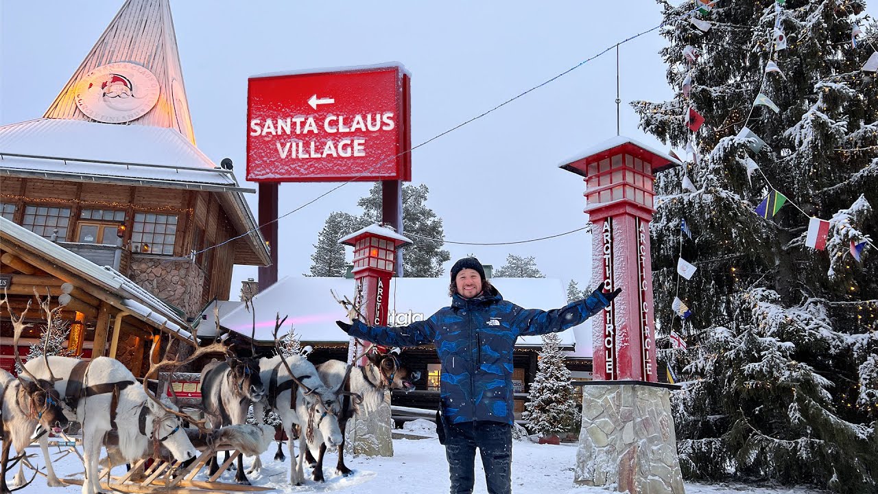 SANTA CLAUS VILLAGE: El parque navideño más famoso del mundo | Finlandia 25 hq720 1772