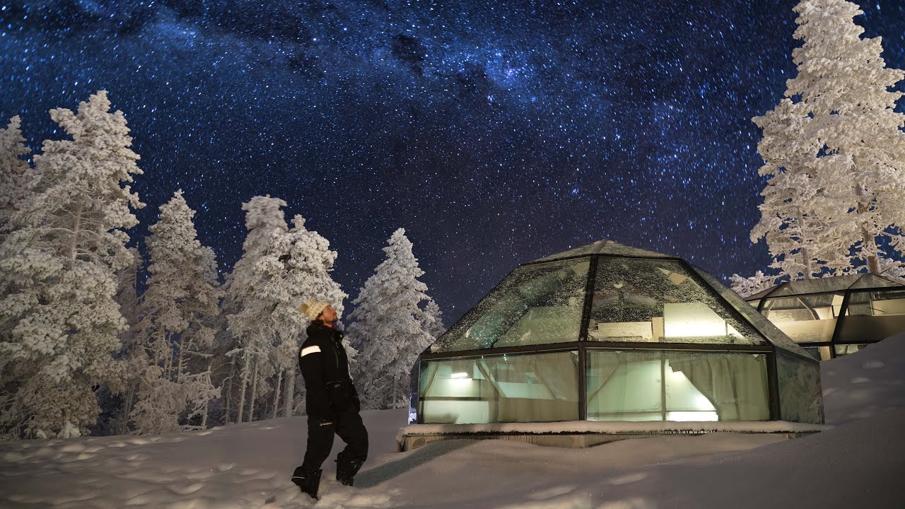 ¿Cómo es dormir en un iglú en la nieve bajo las estrellas? 13 hq720 1773