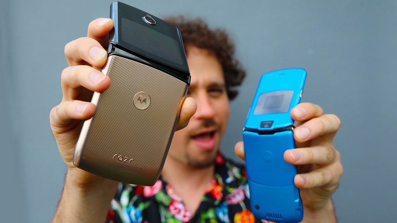 Tengo el teléfono Motorola que se dobla | ¿Regresó la leyenda? | Moto Razr 2020 23 hq720 2017