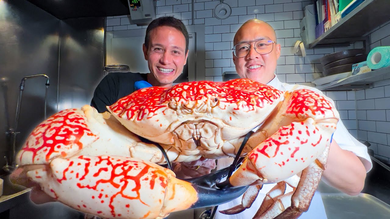 BIGGEST Crab I’ve Ever Seen!! TASMANIAN KING CRAB - Cooked 3 Ways!! 22 hq720 205