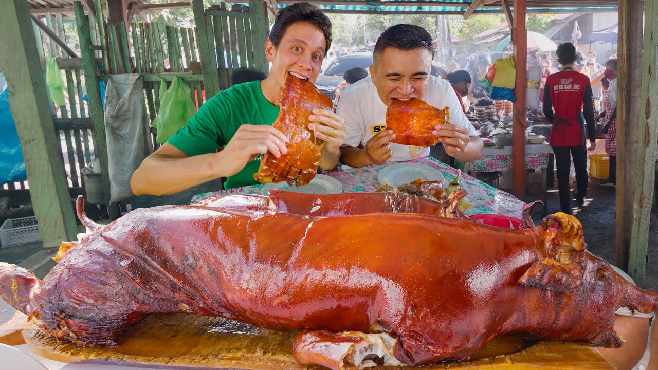 Philippines Best Lechon!! ULTIMATE ROASTED PIG TOUR - Cebu’s Insane Street Food!! 18 hq720 247