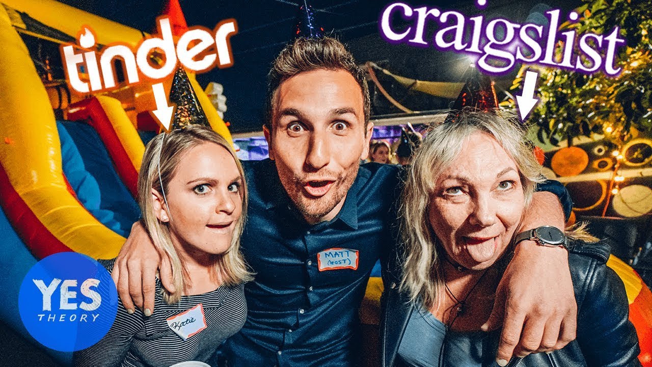 Throwing a Party for Strangers from the Internet!! (Craigslist,Tinder and Bumble) 24 hq720 2477