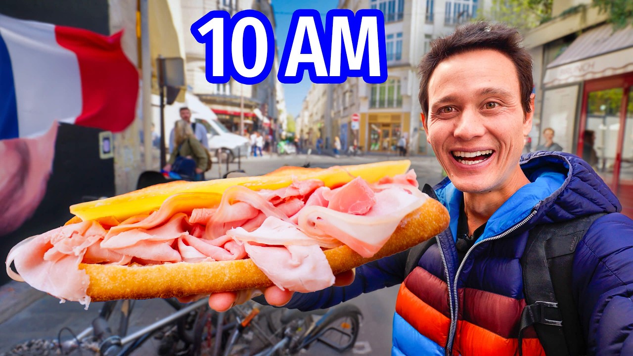 I Ate The Best FRENCH FOOD in Paris for 24 Hours!! 24 hq720 26
