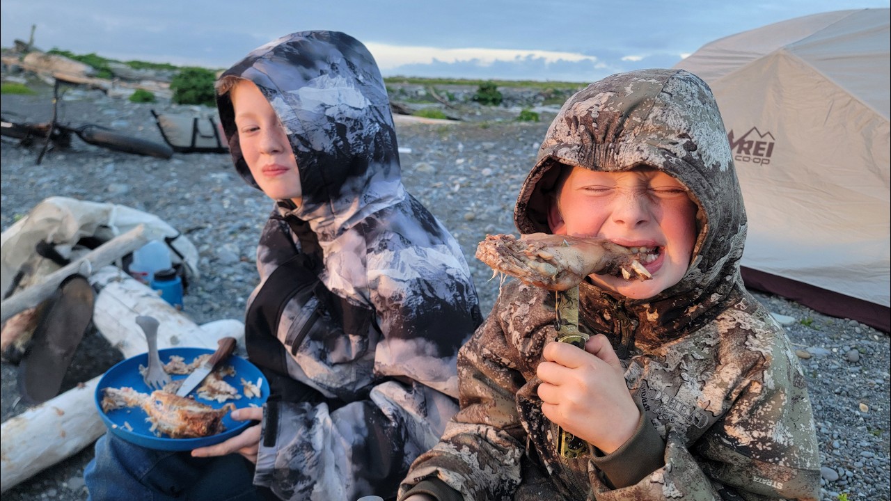 3 Days Camping, Hunting & Fishing on Remote Island in Alaska 10 hq720 2673