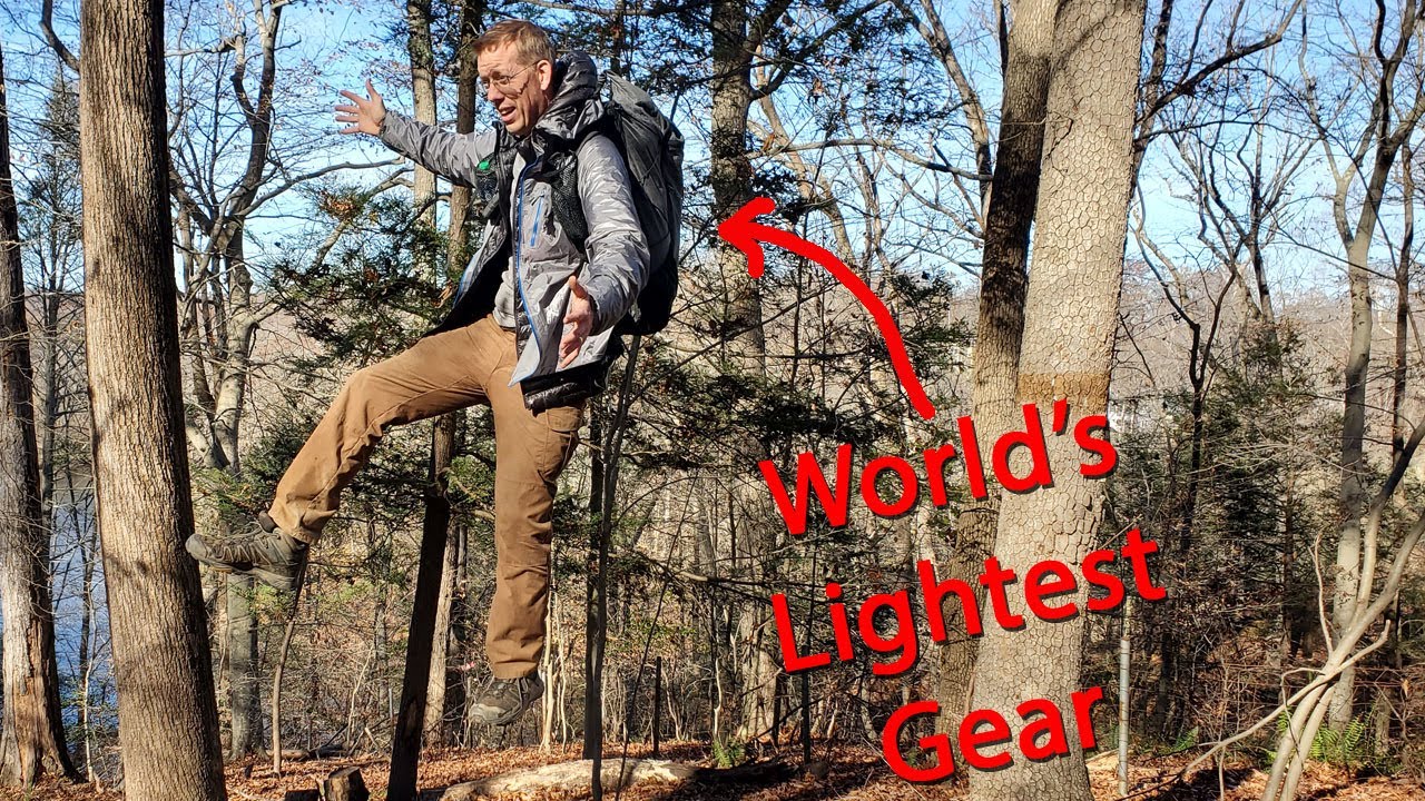 Winter Camping with Lightest Backpacking Gear in the World - Ultralight Backing Gear Review 24 hq720 2740