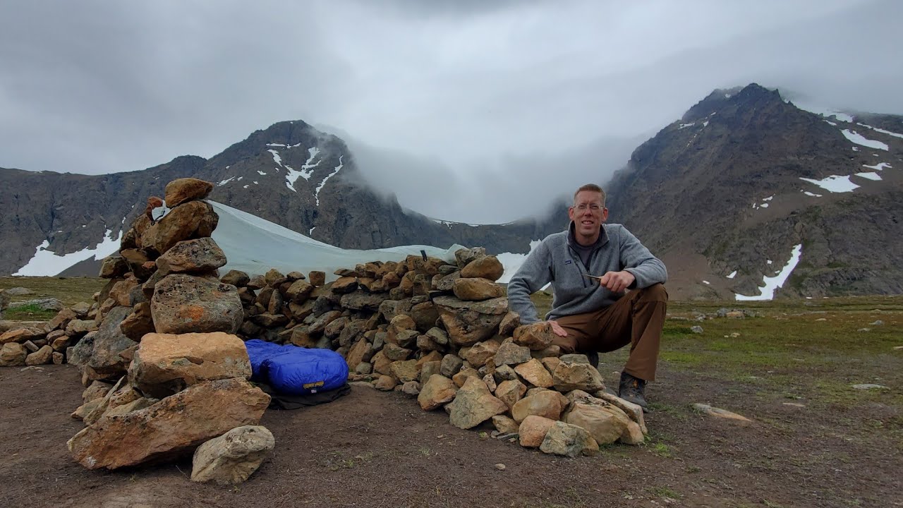 Mountain Survival & Bushcraft Camping - Fishing for Dinner, Foraging and Building a Survival Shelter 27 hq720 2756