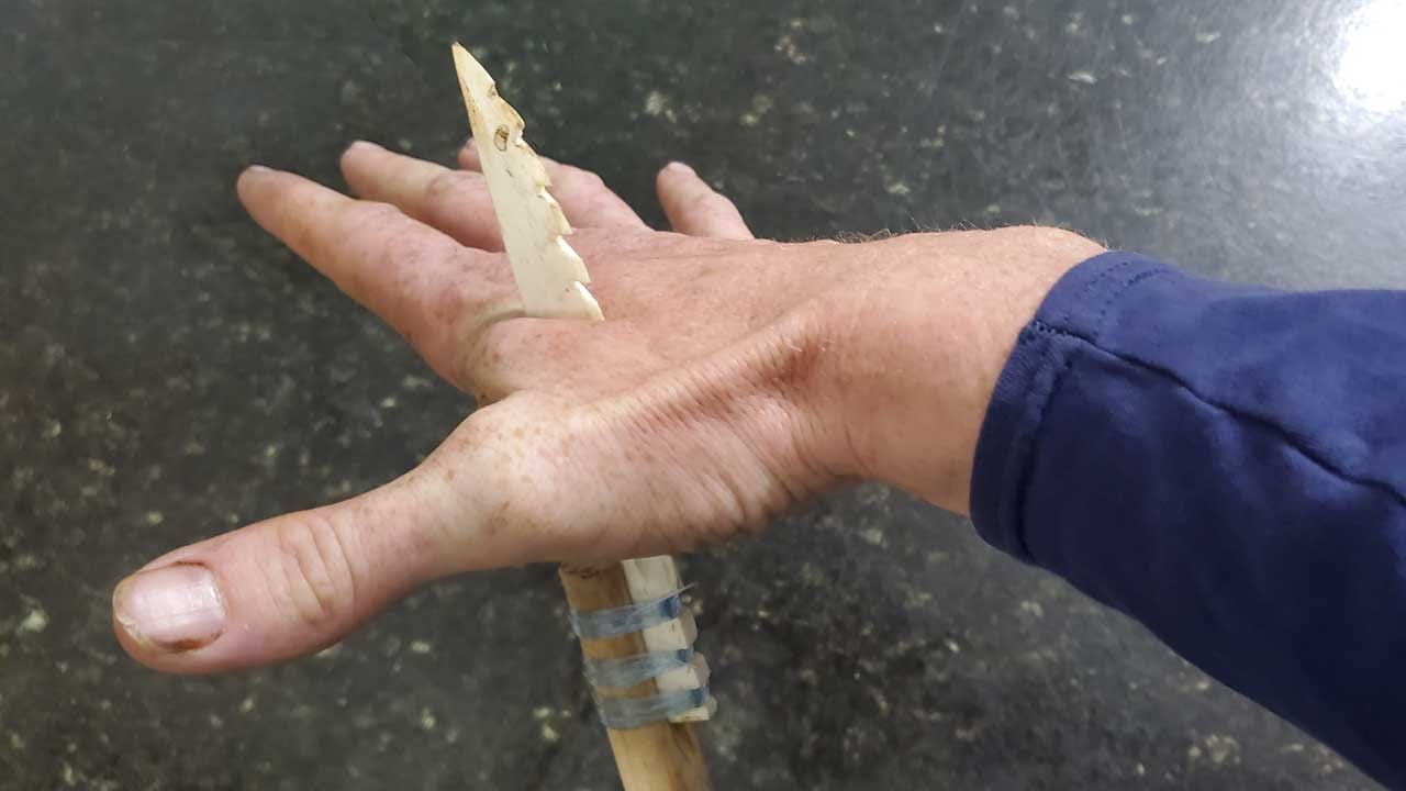 My Bone Spear & Knife Forging Went Horribly Wrong - Project Fails 29 hq720 2786