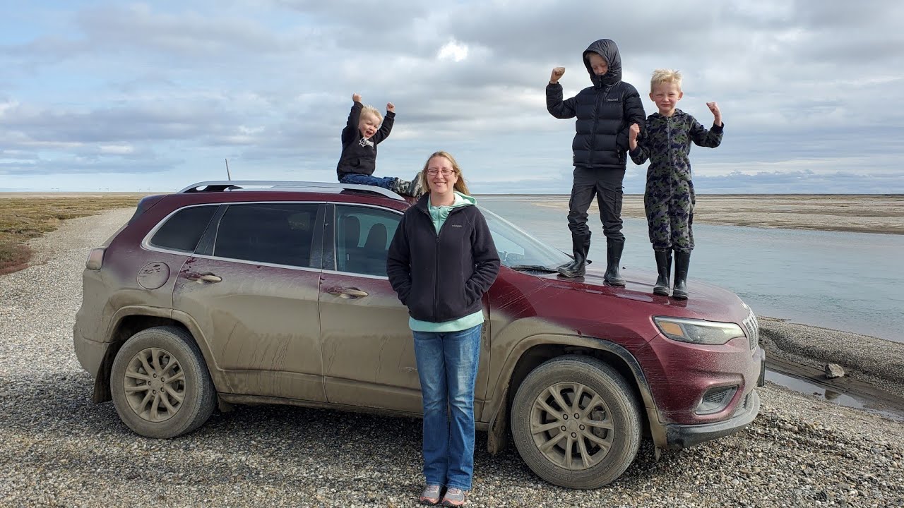 10,400 miles - Longest Road Trip in US (Key West FL to Deadhorse AK) Camping Fishing & Exploring USA 28 hq720 2793