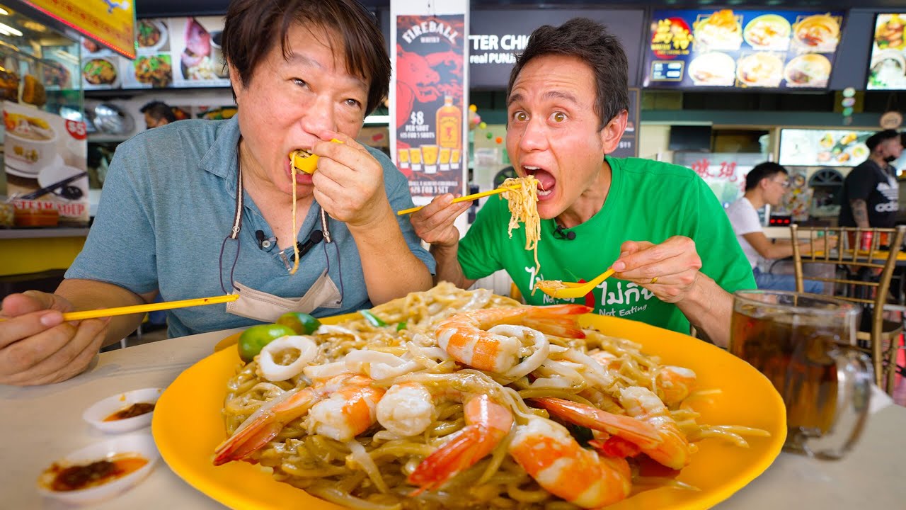 Street Food Singapore!! 5 Hawker FOODS INVENTED in Singapore - with KF Seetoh! 27 hq720 283