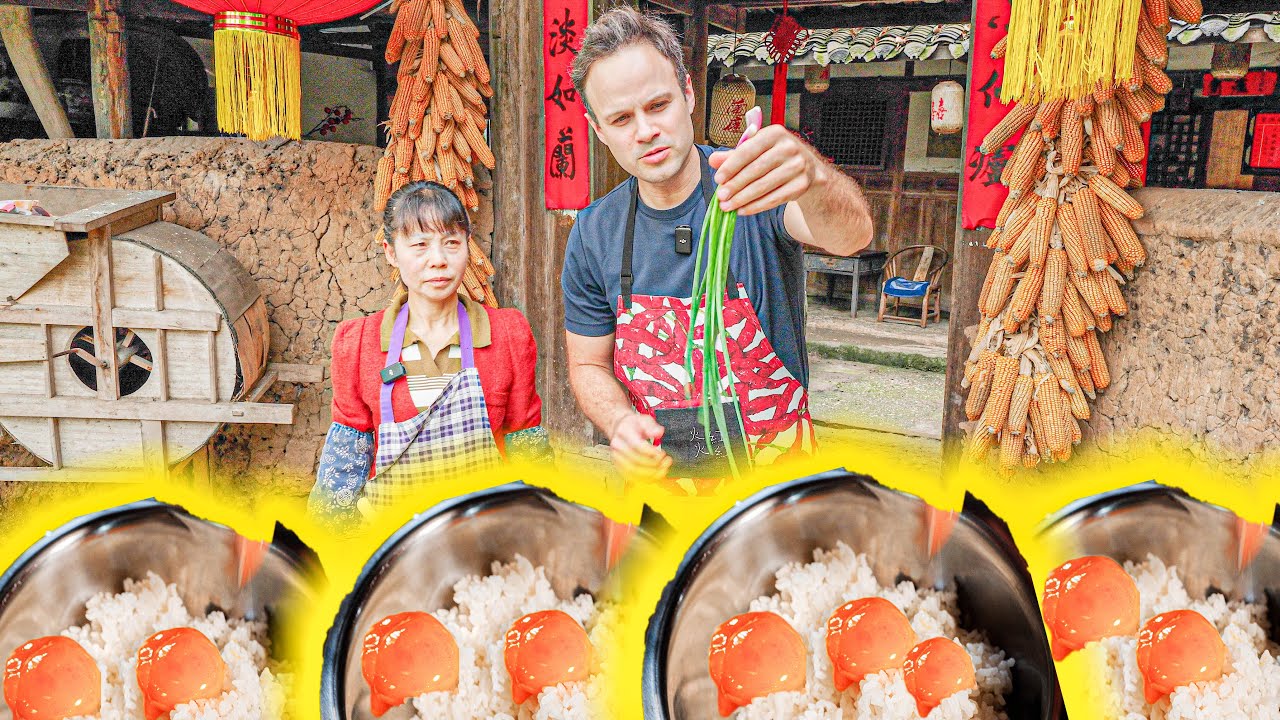 Village Life in China - EGG Fried Rice Made by Auntie is NEXT LEVEL!!! 23 hq720 2864