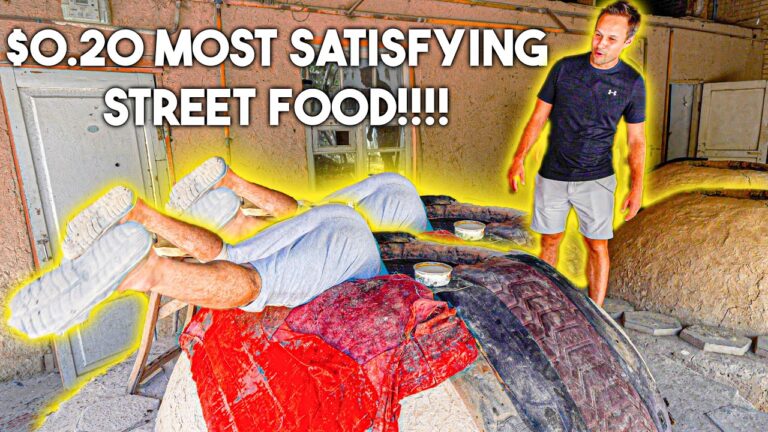7000 Breads Per Day! Going DEEP to Samarkand, Uzbekistan for MEAT and BREAD! The BEST Street Food!!! hq720