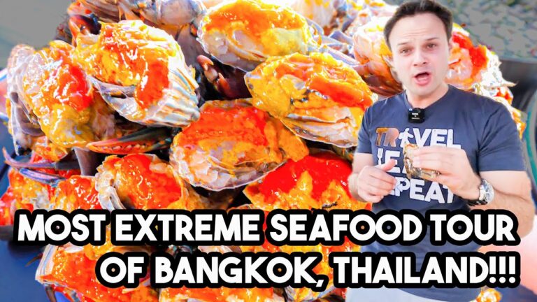 Most EXTREME Seafood Tour of Bangkok, Thailand (INSANE) , 18 Hours of Eating Thai Street Seafood!!! hq720