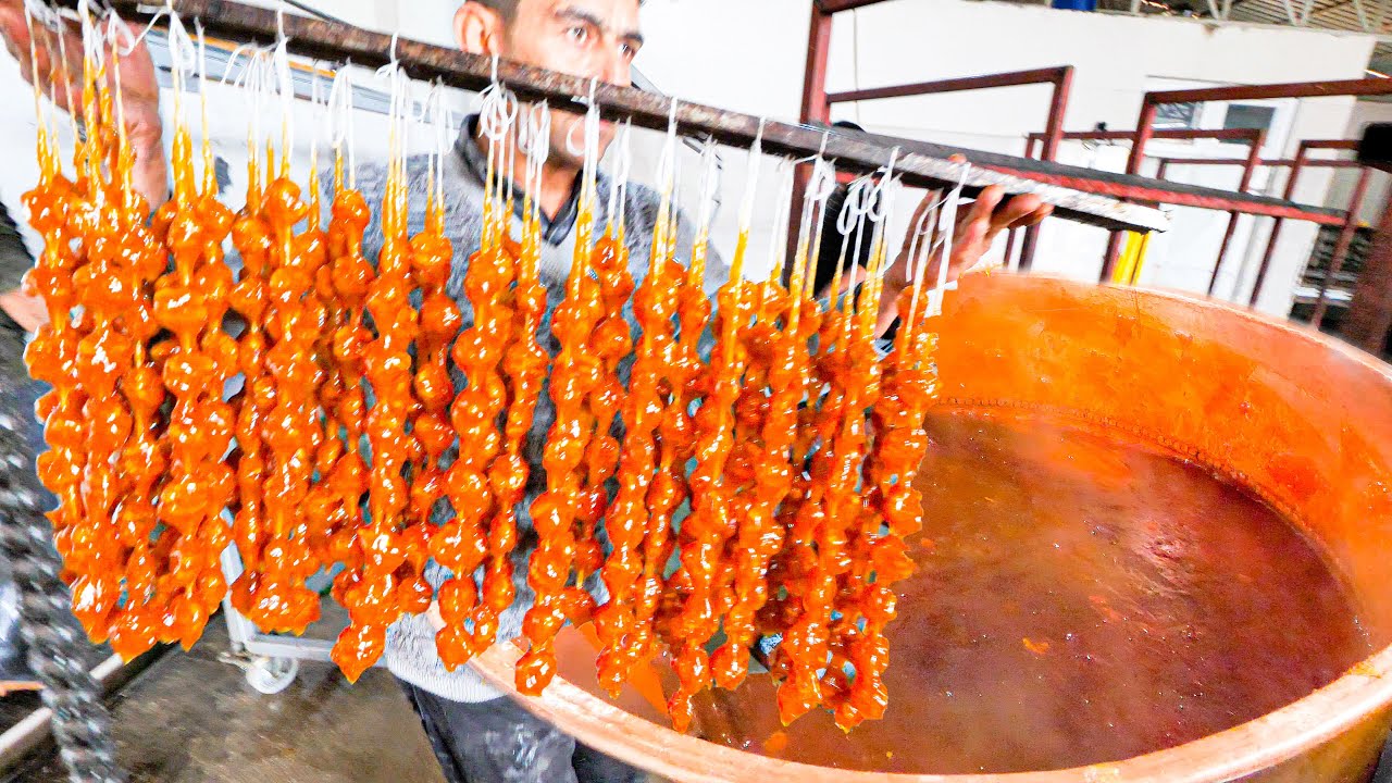 GOING FULL ON For Street Food in Turkey - 8 Street Foods - OLDEST Baklava Shop + Kid MASTER Chef! 27 hq720 2893