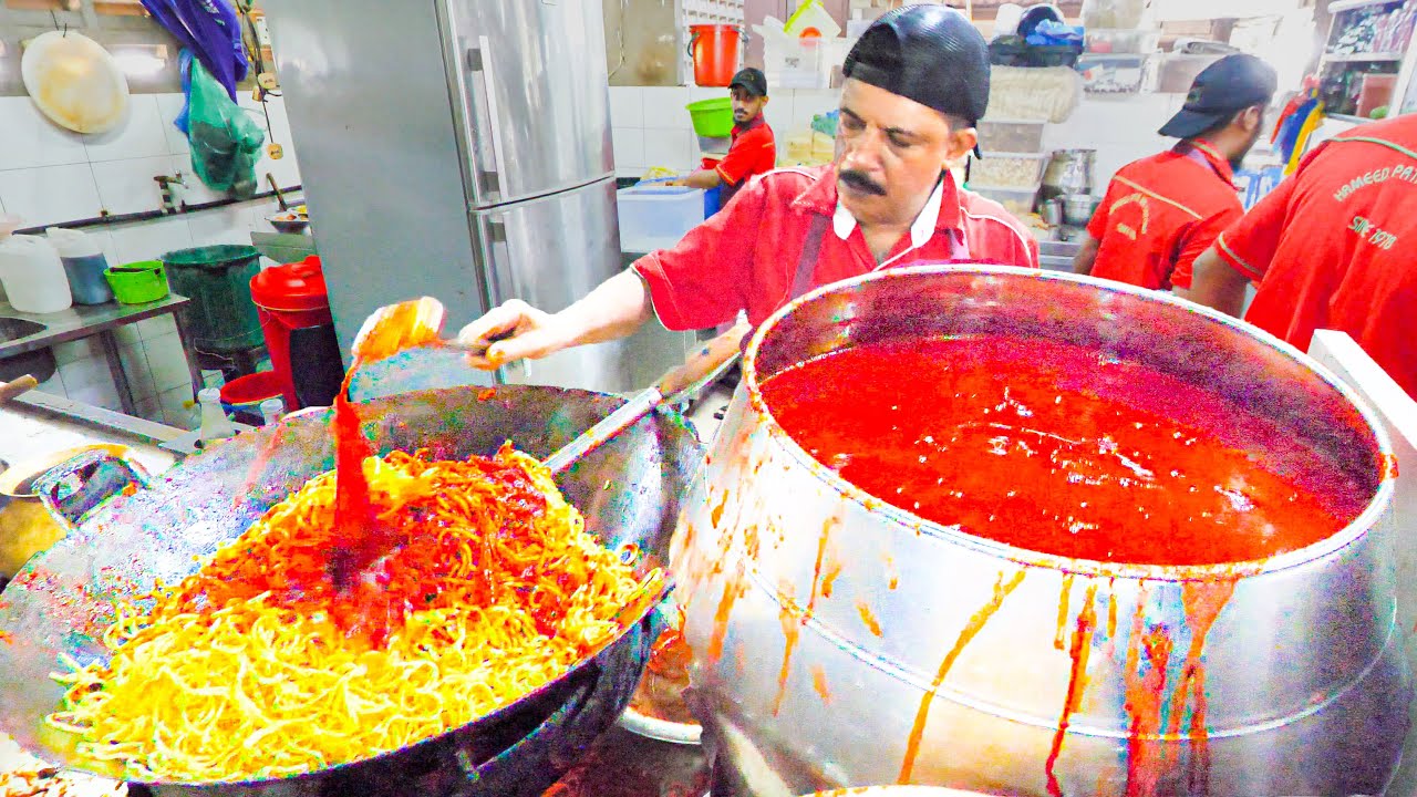 Street Food in Penang - MASSIVE $1.00 Indian Squid Noodles!!! + Oyster Omelette & Street Noodle Tour 25 hq720 2928