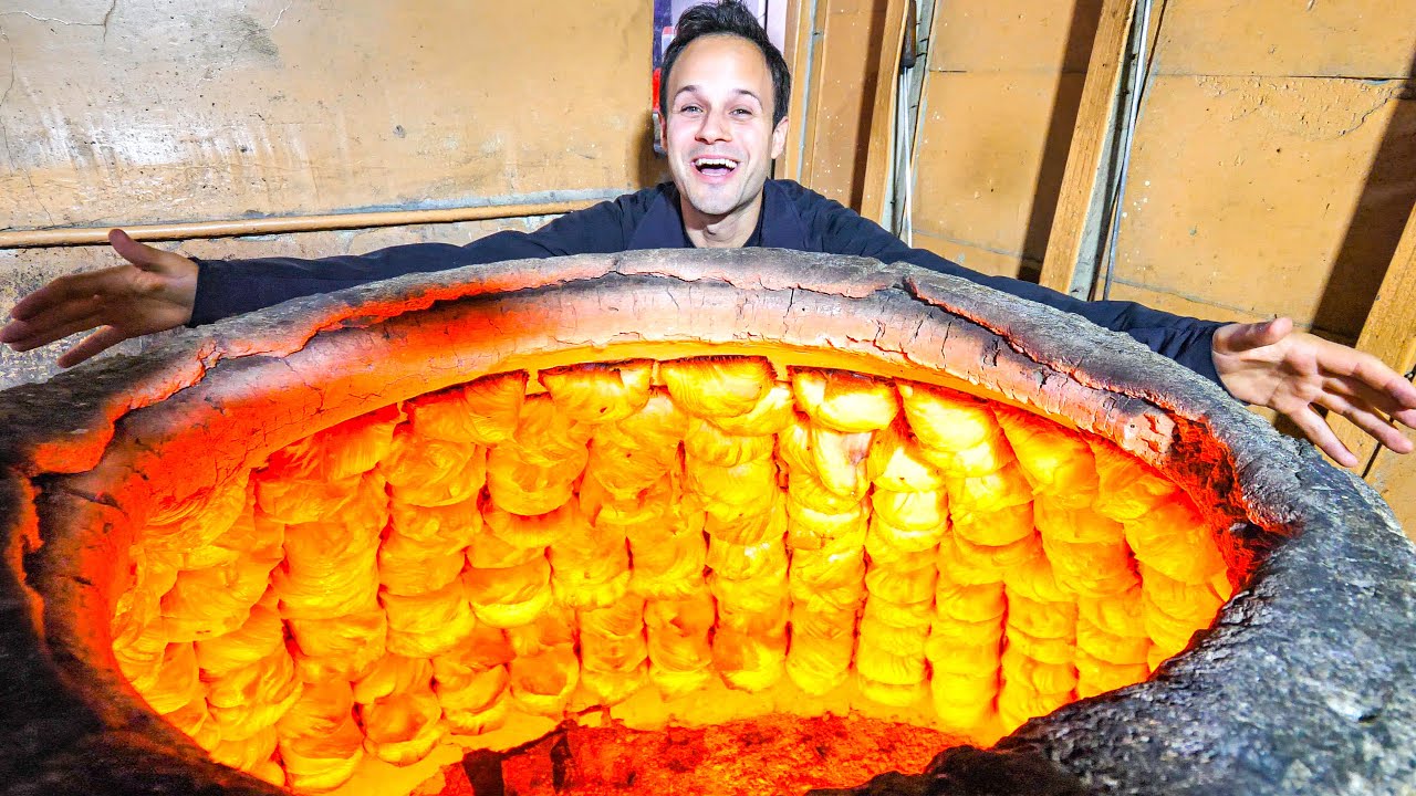 FIRE DUMPLINGS!!! 100,000/day!!! Most UNIQUE Street Food in the WORLD! SAMARKAND Street Food Tour!!! 23 hq720 2947
