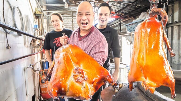 GOD LEVEL Chinese Food With MY FAMILY!!! INSANE Chinese Food Tour With 7 FOOD RANGER FAMILY! hq720