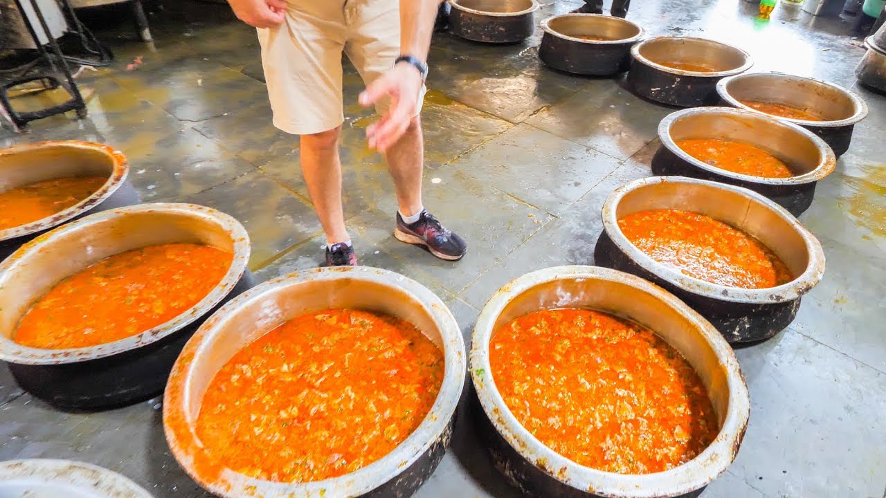 Indian Street Food FACTORY - Enter Street Food HEAVEN - Hyderabad, India - BEST Street Food in India 26 hq720 3032