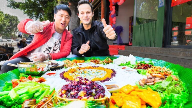UNSEEN STREET FOOD in China | BEST Street Food in the WORLD + BBQ Pork & SPICY Noodles hq720