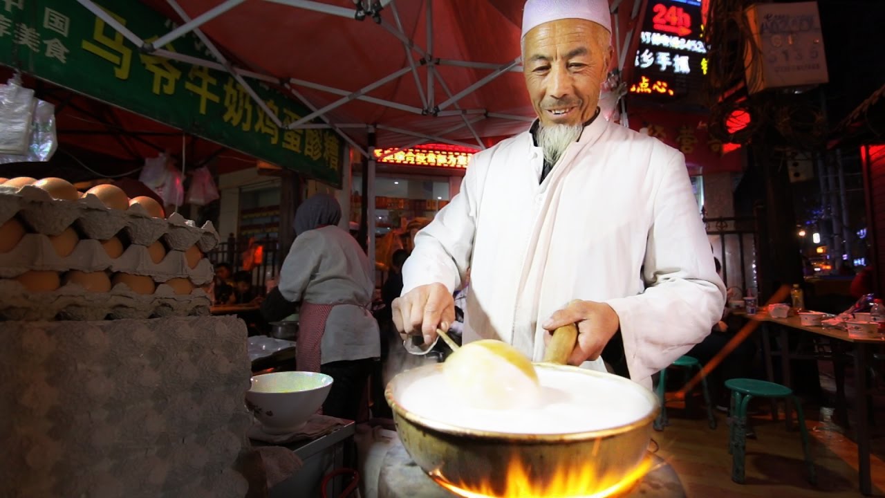 Muslim Chinese Street Food Tour in Islamic China | BEST Halal Food and Islam Food in China 24 hq720 3125