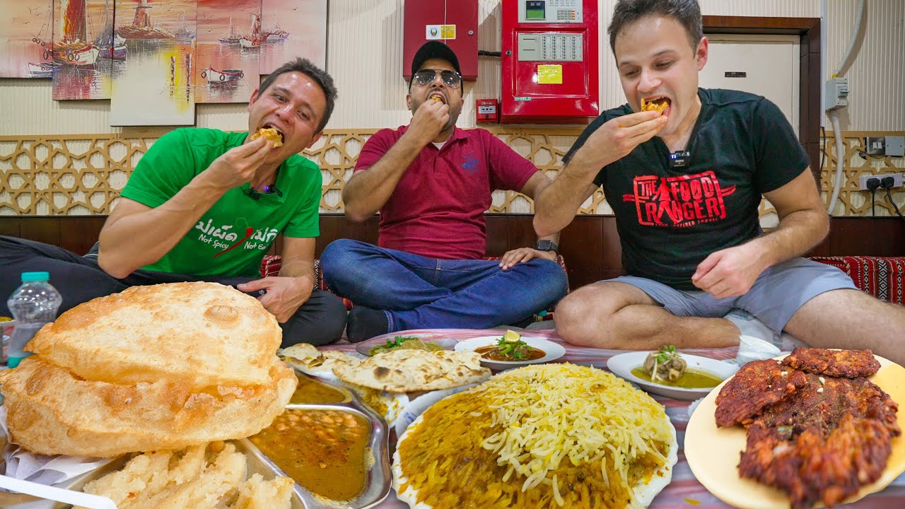 Ultimate PAKISTANI STREET FOOD Tour in Dubai!! 16 Hours Eating Biryani + Balloon-Sized Puris!! 29 hq720 313