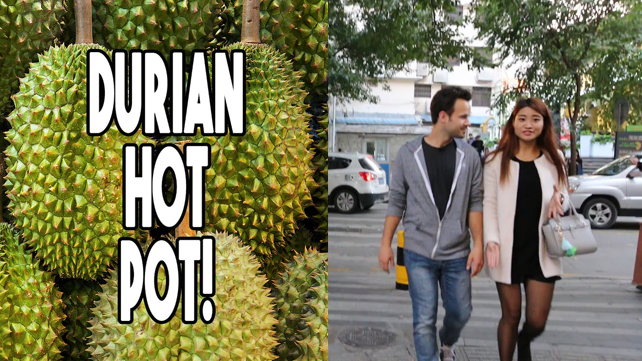 INSANE Durian Chicken Hot Pot in China! Disgusting or Delicious? 27 hq720 3157