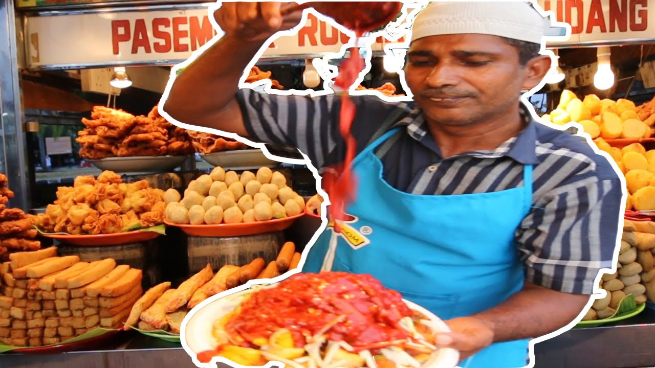 Malaysian Indian Street Food! | Dancing Rojak Man in Penang! 24 hq720 3160