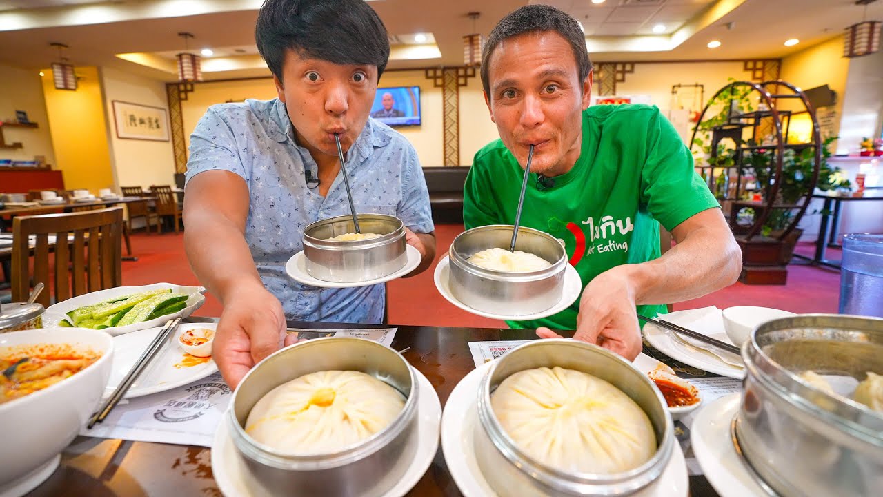Head-Sized DUMPLINGS!! Chinese FOOD TOUR with Mike Chen!! 29 hq720 327