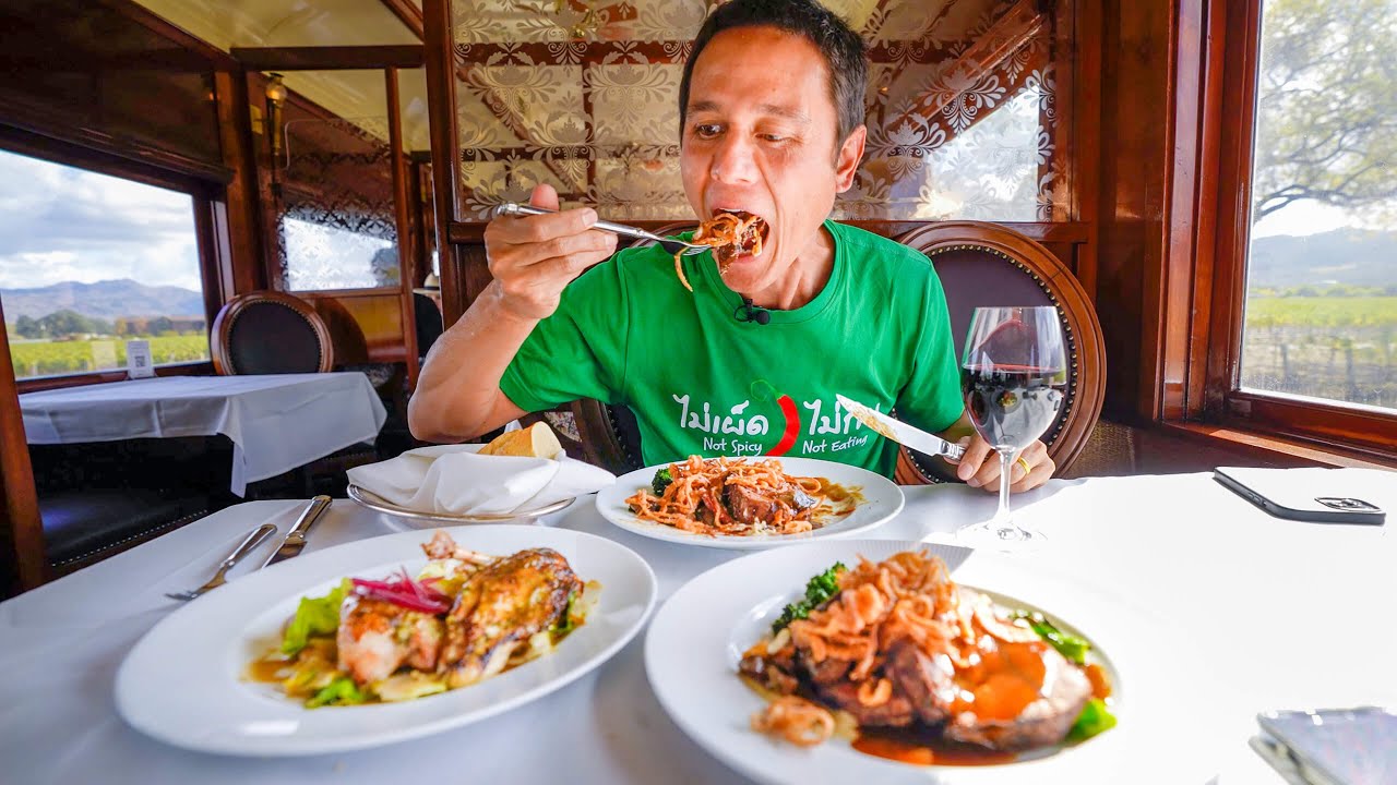 $325 Train Food - LUXURY STEAK + CHEESE on the Napa Valley Wine Train!! 24 hq720 331
