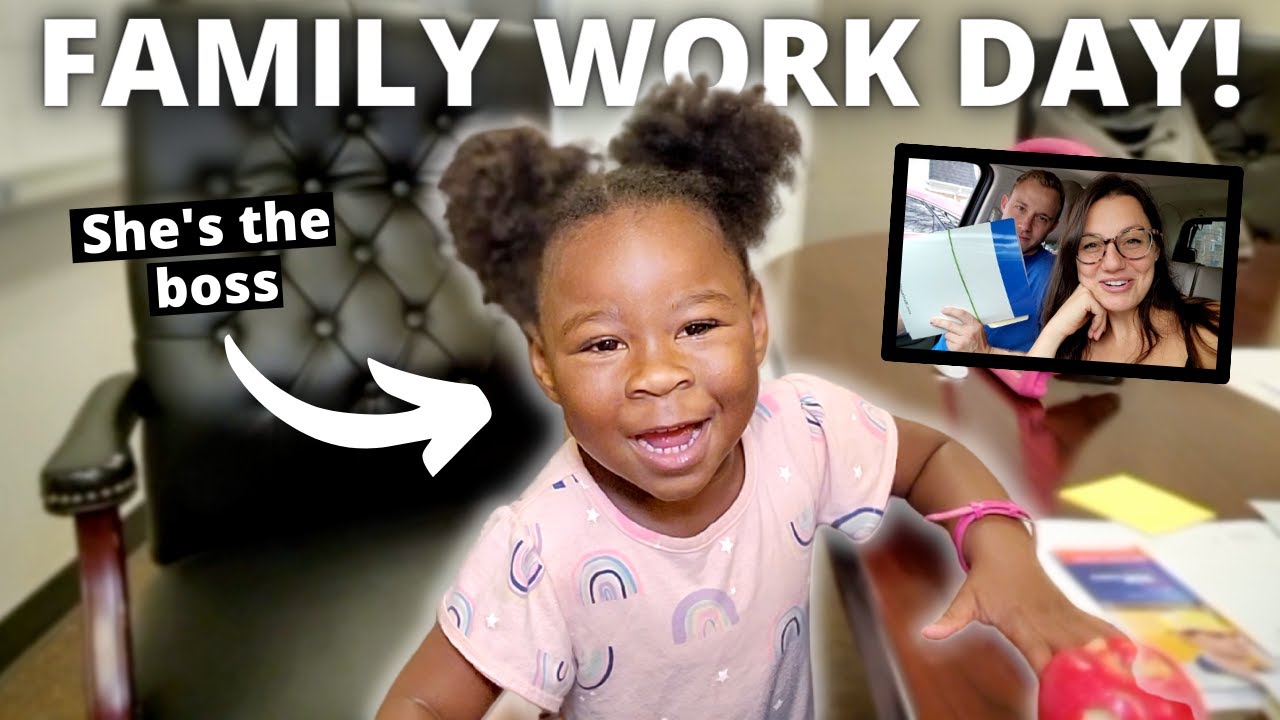 Spend the Day with Us | Family Work Day Vlog! 24 hq720 3379