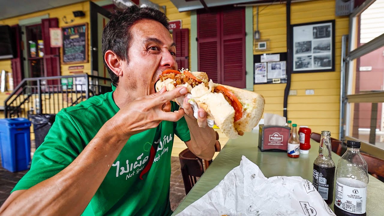 5 Mega SANDWICHES in One Day!! Best NEW ORLEANS PO'BOYS You Have To Try!! 22 hq720 339