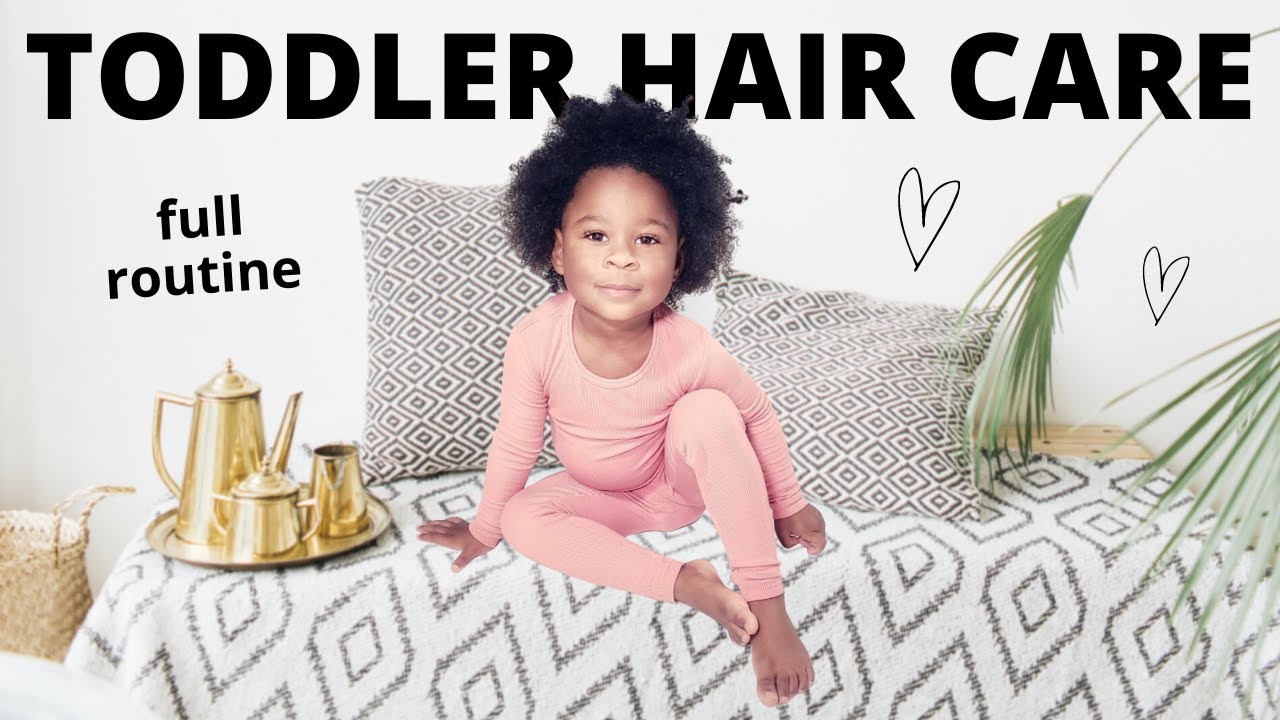 Tyanna's Hair Care Routine | Toddler Afro and Braids! 24 hq720 3401