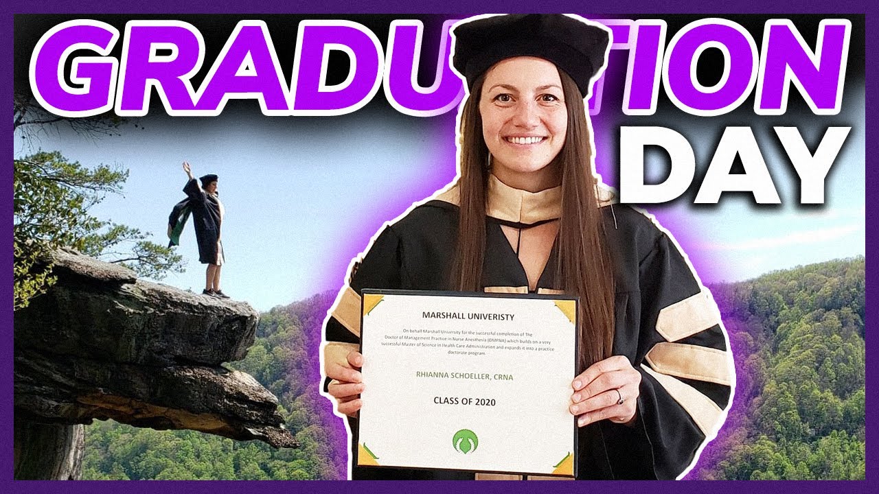 CRNA SCHOOL GRADUATION DAY | GETTING MY DOCTORAL DEGREE! 24 hq720 3469