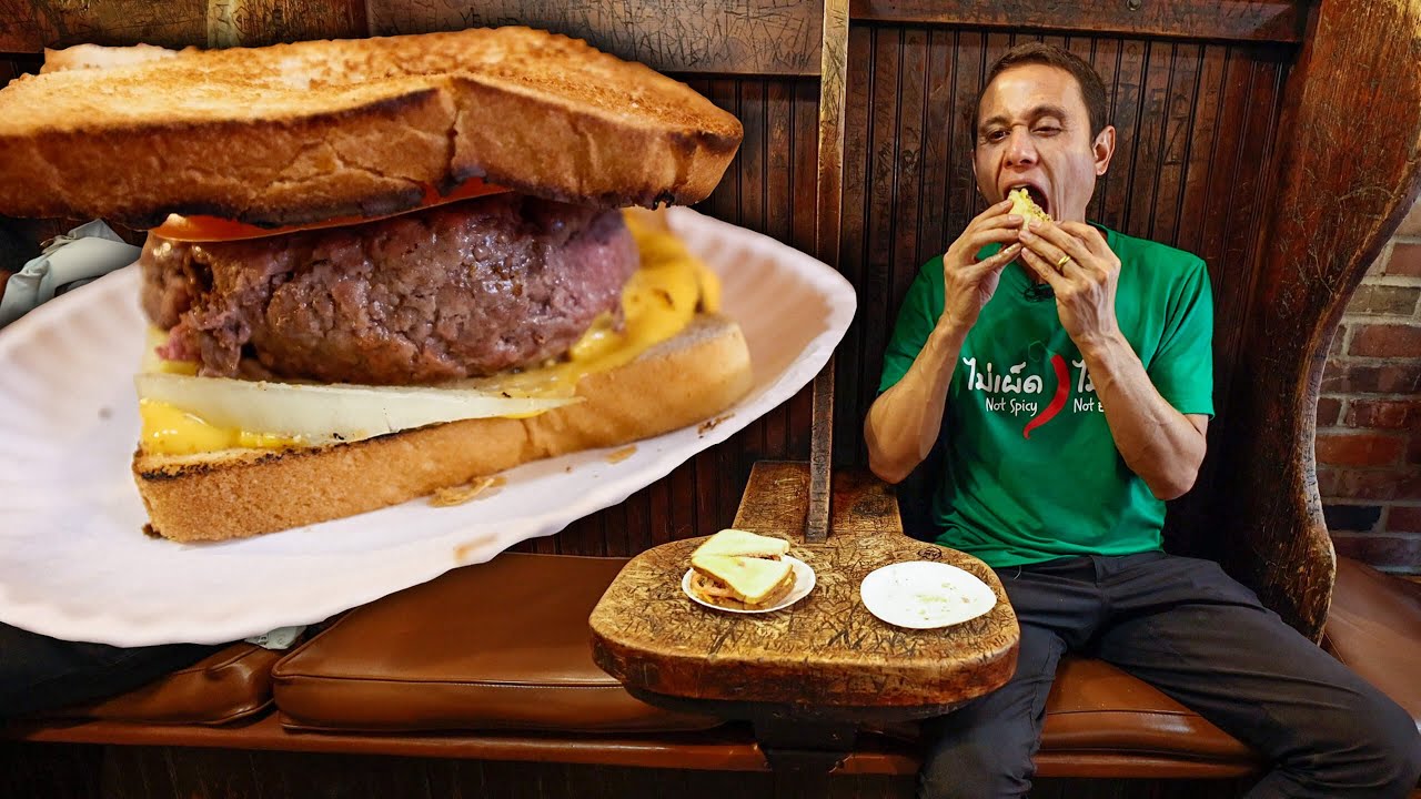 World’s FIRST HAMBURGER!! Amazing VERTICAL BURGER Grills Since 1898!! 25 hq720 349