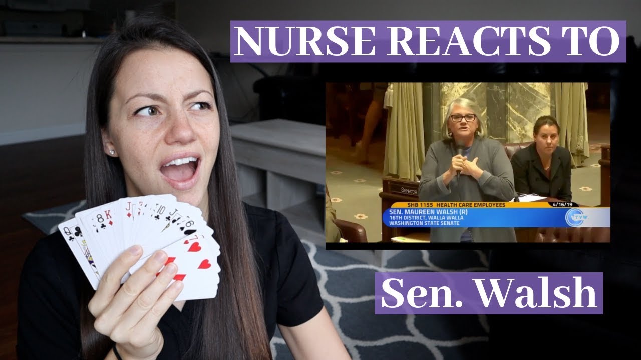 Nurse Reacts to Senator Maureen Walsh Playing Cards Video 22 hq720 3522