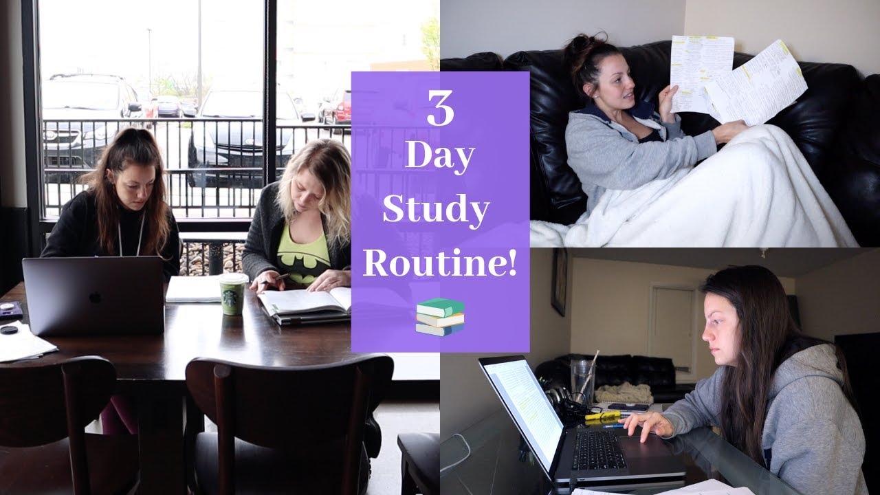 My Last Minute Study Routine!!! | CRNA & Nursing School 24 hq720 3523