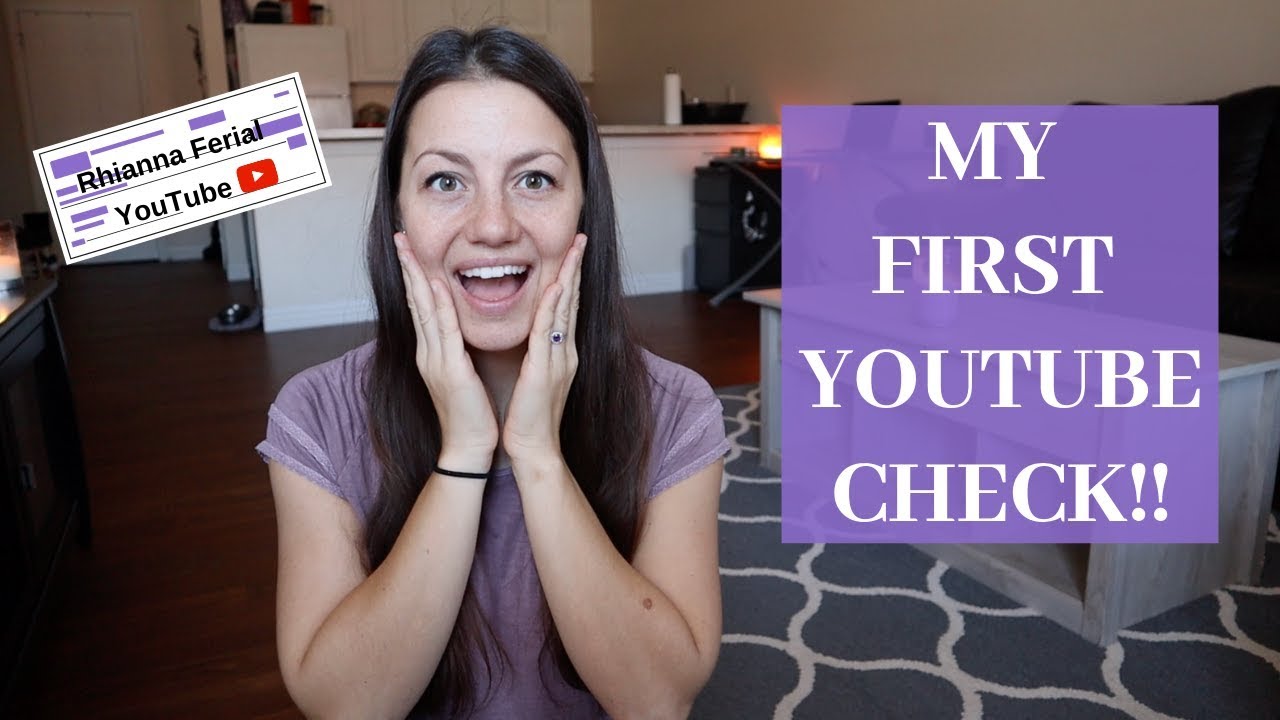 How Much Money I Make | MY FIRST YOUTUBE CHECK!!! 12 hq720 3526