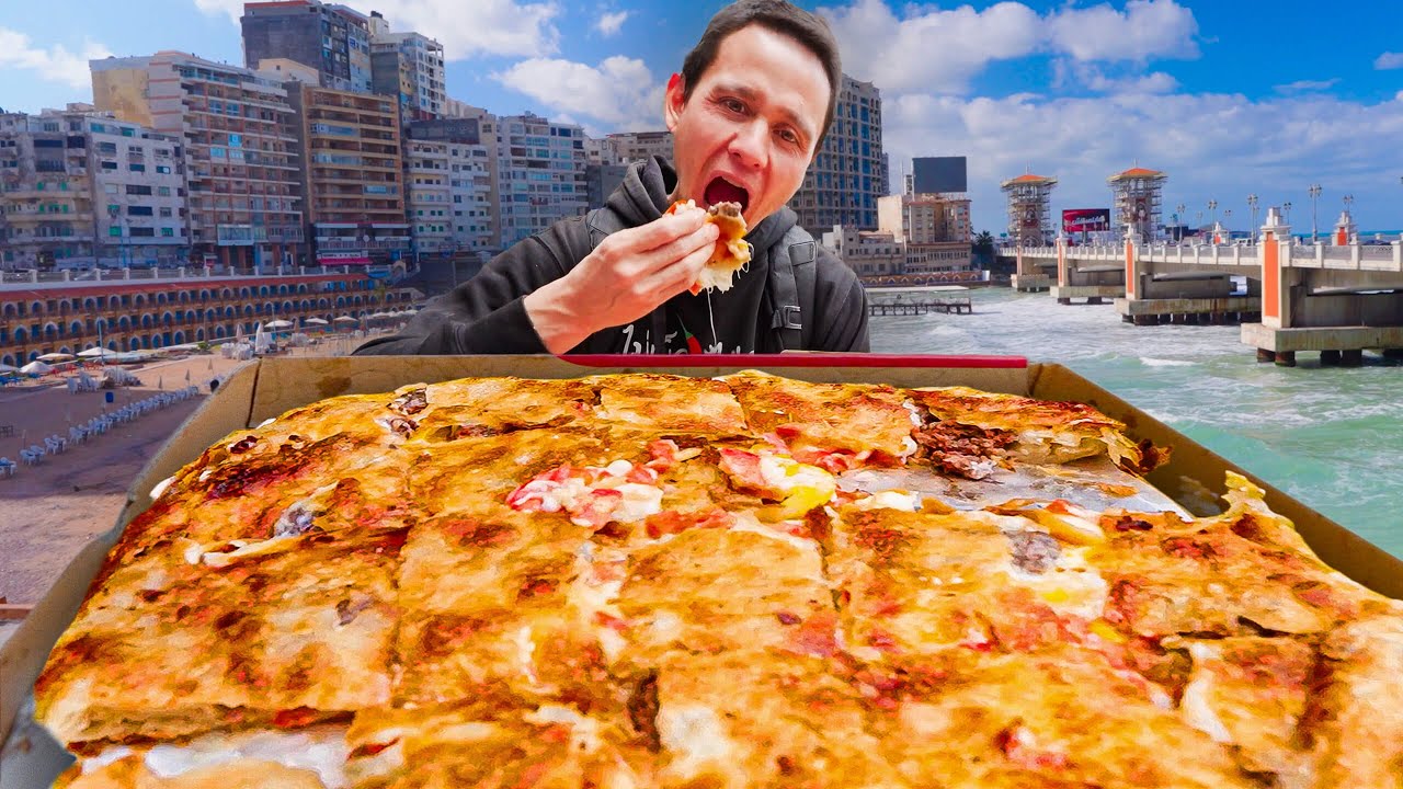 Egyptian Street Food - 24 HOURS in Alexandria, Egypt!! 26 hq720 37