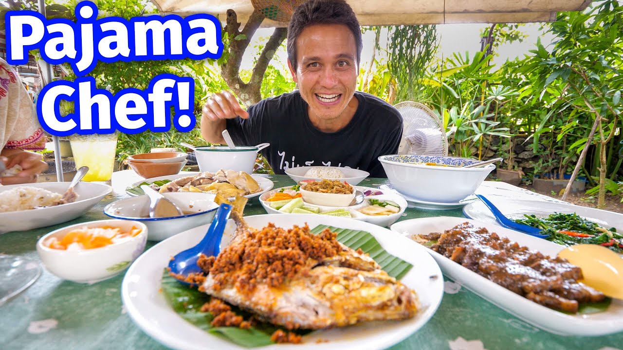 Meet The Pajama Chef!! FRIED GARLIC FISH - Backyard Food Paradise!! 26 hq720 377