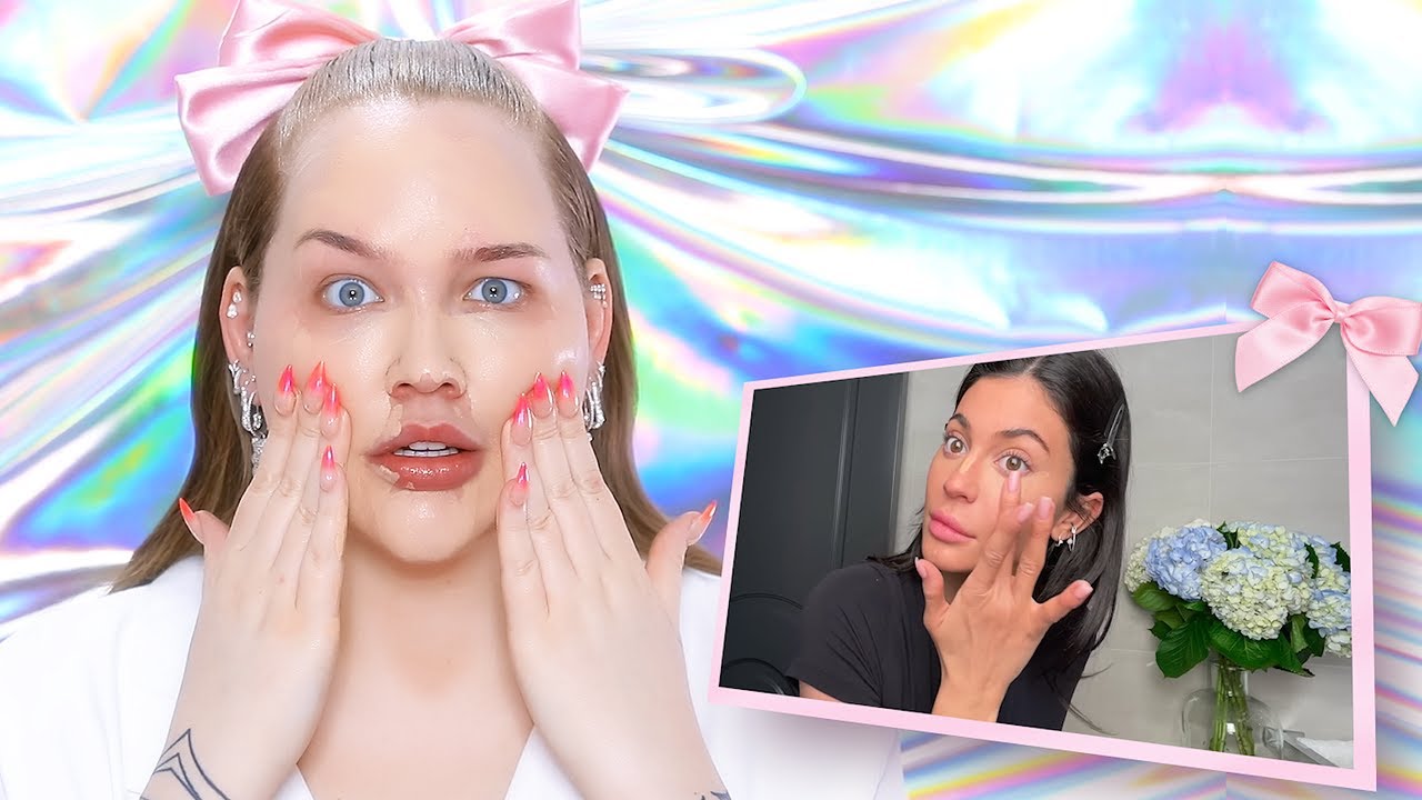 I Tried Kylie Jenner's VOGUE Makeup Routine | NikkieTutorials 24 hq720 3817