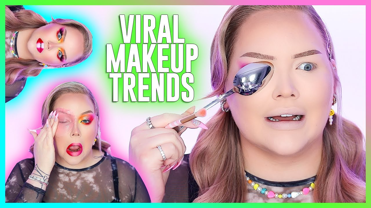 Full Face Of VIRAL TikTok Makeup Trends Part 2! | NikkieTutorials 13 hq720 3845